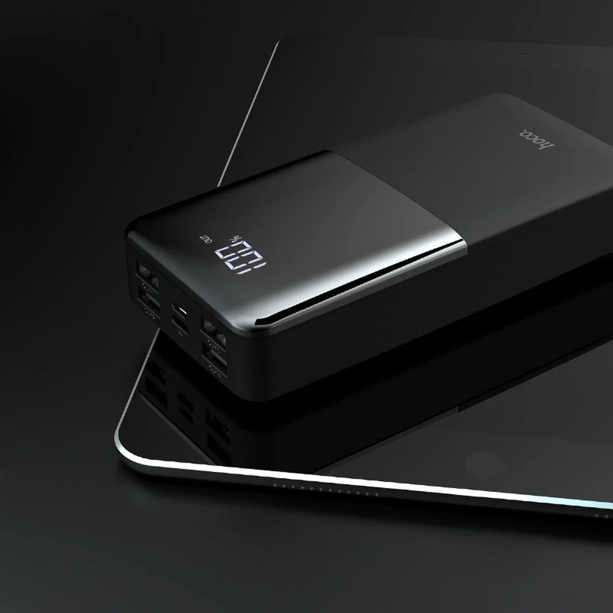 Портативное зарядное устройство Power Bank Hoco J42A High 20000 mAh Черный