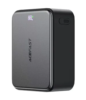 Портативне ЗУ Power Bank Acefast M28 22.5W with cable 10000 mAh Black