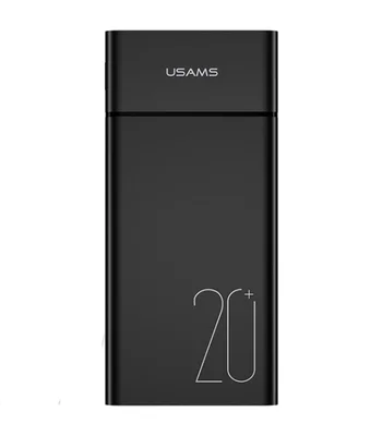 Портативное зарядное устройство Usams US-CD75 Power Bank 20000 mAh Черный