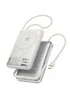Портативне ЗУ Power Bank Hoco Q43 Clever dual PD20W із БЗУ Type-C 10000 mAh Silver