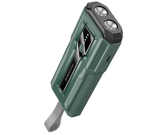 Портативное ЗУ Power Bank BOROFONE BJ54 Graceful 22.5W+PD20W 10000 mAh Green