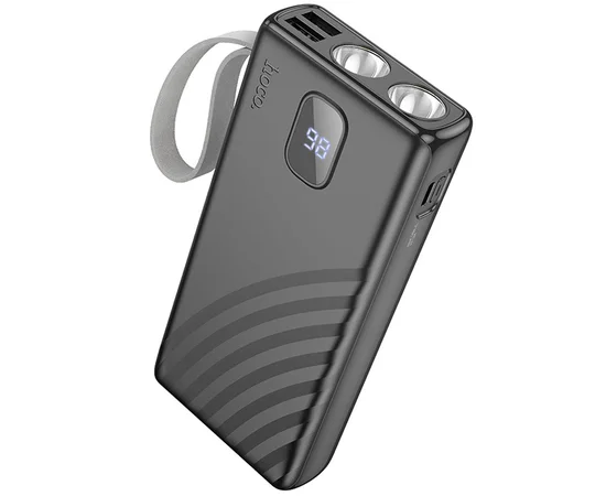 Портативное ЗУ Power Bank Hoco J129A Nature flashlight 20000 mAh Black