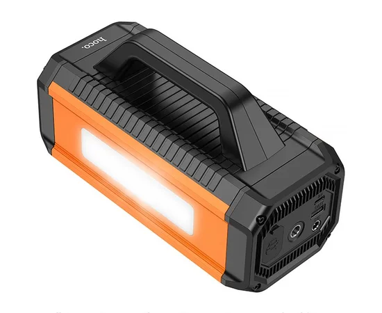 Пусковое устройство + насос для автомобиля Hoco QS4 Intelligent Starter and Air Pump 10000 mAh Black