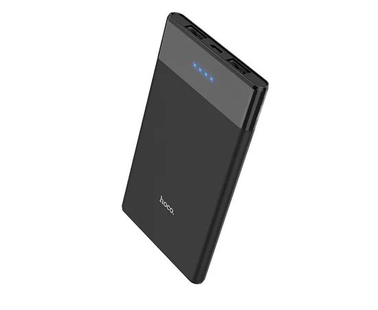 Портативное зарядное устройство PowerBank Hoco B35D Entrourage 5000 mAh black