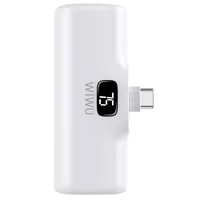 Портативное ЗУ Power Bank WIWU Wi-P017-C Type-C 5000 mAh White