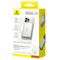 Портативное ЗУ Power Bank Baseus PicoGo AM41 Ultra-Slim 27W c БЗУ 10000 mAh (E0027200) Natural Titanium
