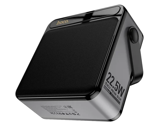 Портативное ЗУ Power Bank Hoco J161 Power 22.5W+PD20W with lighting 80000 mAh Black / Gray