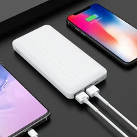 Портативное зарядное устройство Power Bank Hoco J48 "Nimble" 10000 mAh Белый