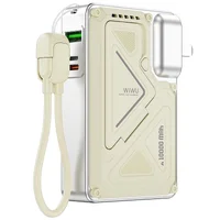 Портативное ЗУ Power Bank WIWU Wi-P057 Knight 22.5W+PD35W 10000 mAh White