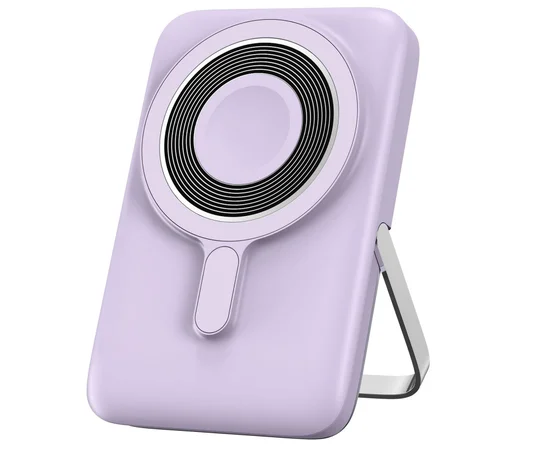 Портативное ЗУ Power Bank WIWU Wi-P018 Elite 3 in 1 с БЗУ 10000 mAh Purple