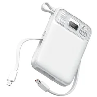 Портативное ЗУ Power Bank WIWU Wi-P016 с БЗУ 22.5W 10000 mAh White