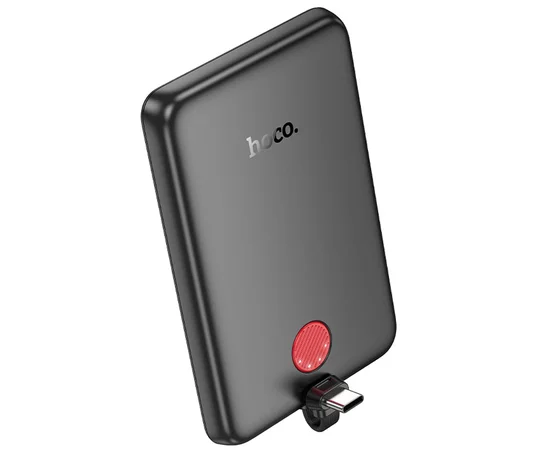 Портативное ЗУ Power Bank Hoco J133 Triumph PD20W с БЗУ + Type-C 5000 mAh Black
