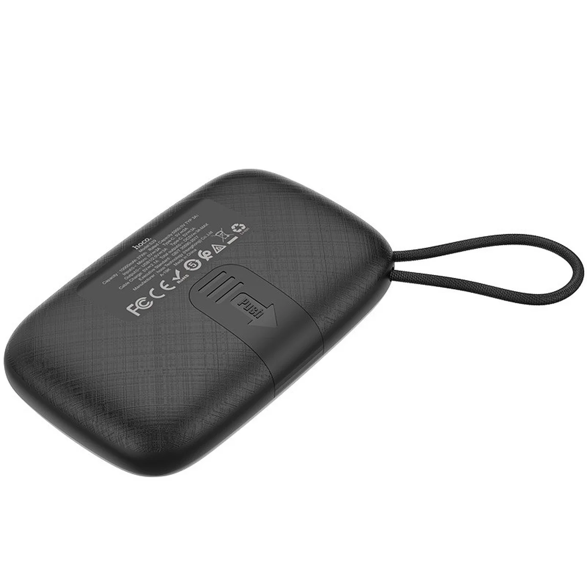 Портативное зарядное устройство Power Bank Hoco S29 for MicroUSB 10000 mAh Черный