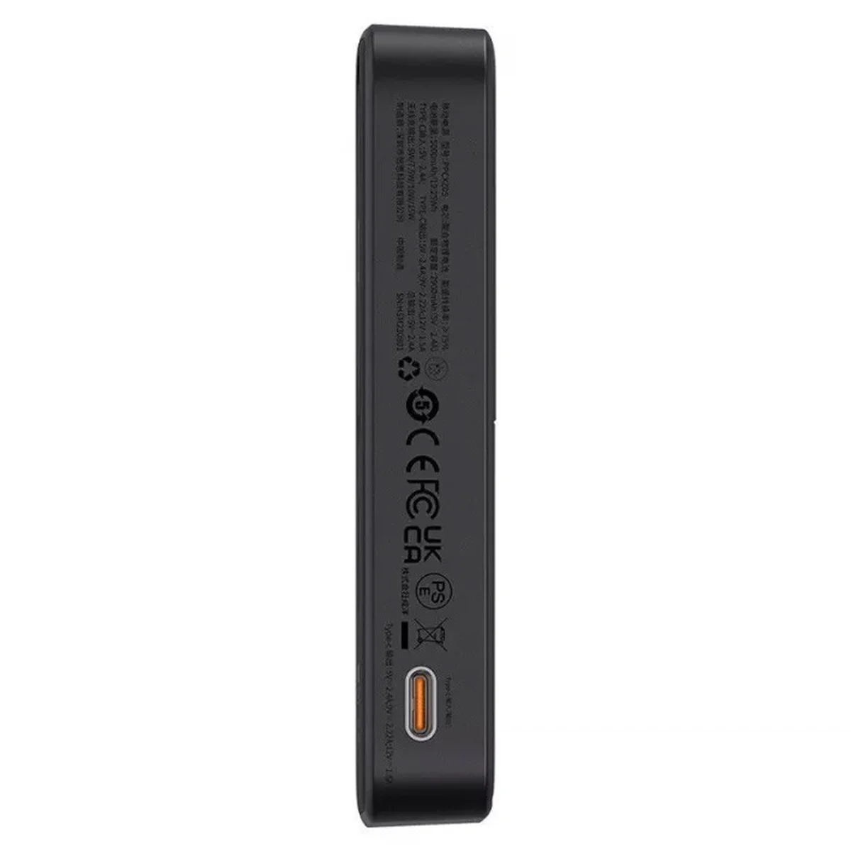 Портативне ЗУ Power Bank Baseus MagPro Magnetic Bracket 20W з БЗП 5000mAh PPCXZ05 Black