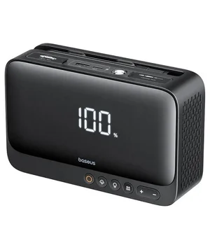 Пусковий пристрій (бустер) для автомобіля Baseus Super Energy 6000 mAh (C00245902111) Cluster Black
