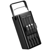 Портативне ЗУ Power Bank Borofone BJ65A High 22.5W+PD20W with cable 50000 mAh Black