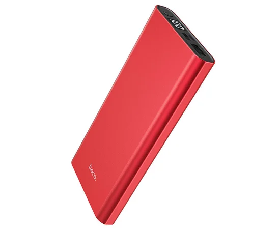Портативное зарядное устройство Power Bank Hoco J68 10000 mAh Красный