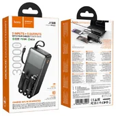 Портативне ЗУ Power Bank Hoco J156B Founder 22.5W+PD20W з чотирма cables 30000 mAh Black