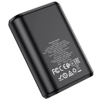 Портативное зарядное устройство Power Bank Hoco Q3 Mayflower 10000 mAh Черный