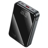 Портативное ЗУ Power Bank Hoco Q30A Fast charge 130W 20000 mAh Metal gray