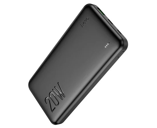 Портативное зарядное устройство Power Bank Hoco J87 Tacker PD20W+QC3.0 10000 mAh Черный