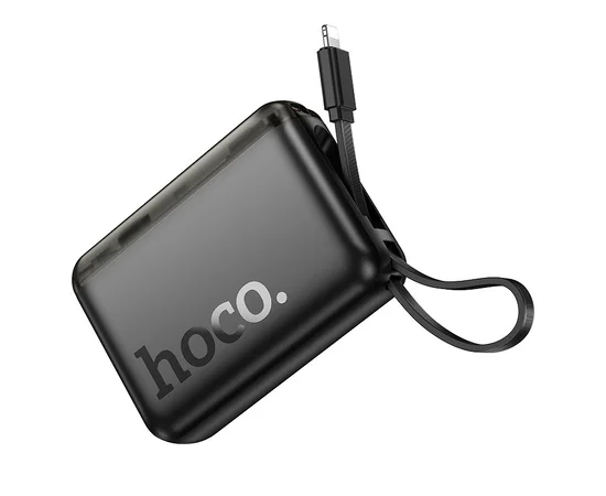 Портативное ЗУ Power Bank Hoco J139 Hero 22.5W+PD20W + Lightning 10000 mAh Black