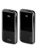 Портативное зарядное устройство Usams US-CD161 PB58 Dual QC3.0+PD Digital Display 10000mAh Черный