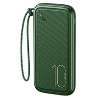 Портативное зарядное устройство Power bank Usams US-CD150 PB56 with Lanyard 10000mAh Темно-зеленый