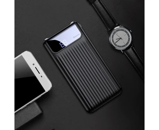Портативное зарядное устройство Baseus Thin (PPYZ) (10000mAh QC3.0 2USB) Черный