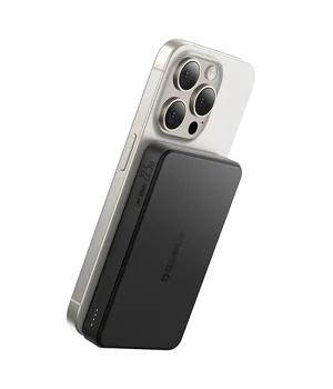 Портативне ЗУ Power Bank Baseus Airpow II OS Qi2 22.5W з БЗП 10000 mAh (P10080000) Cosmic Black