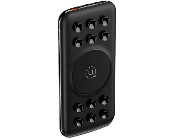 Портативное зарядное устройство Power bank Usams US-CD87 QC3.0+PD Wireless Charging 10000mAh Черный