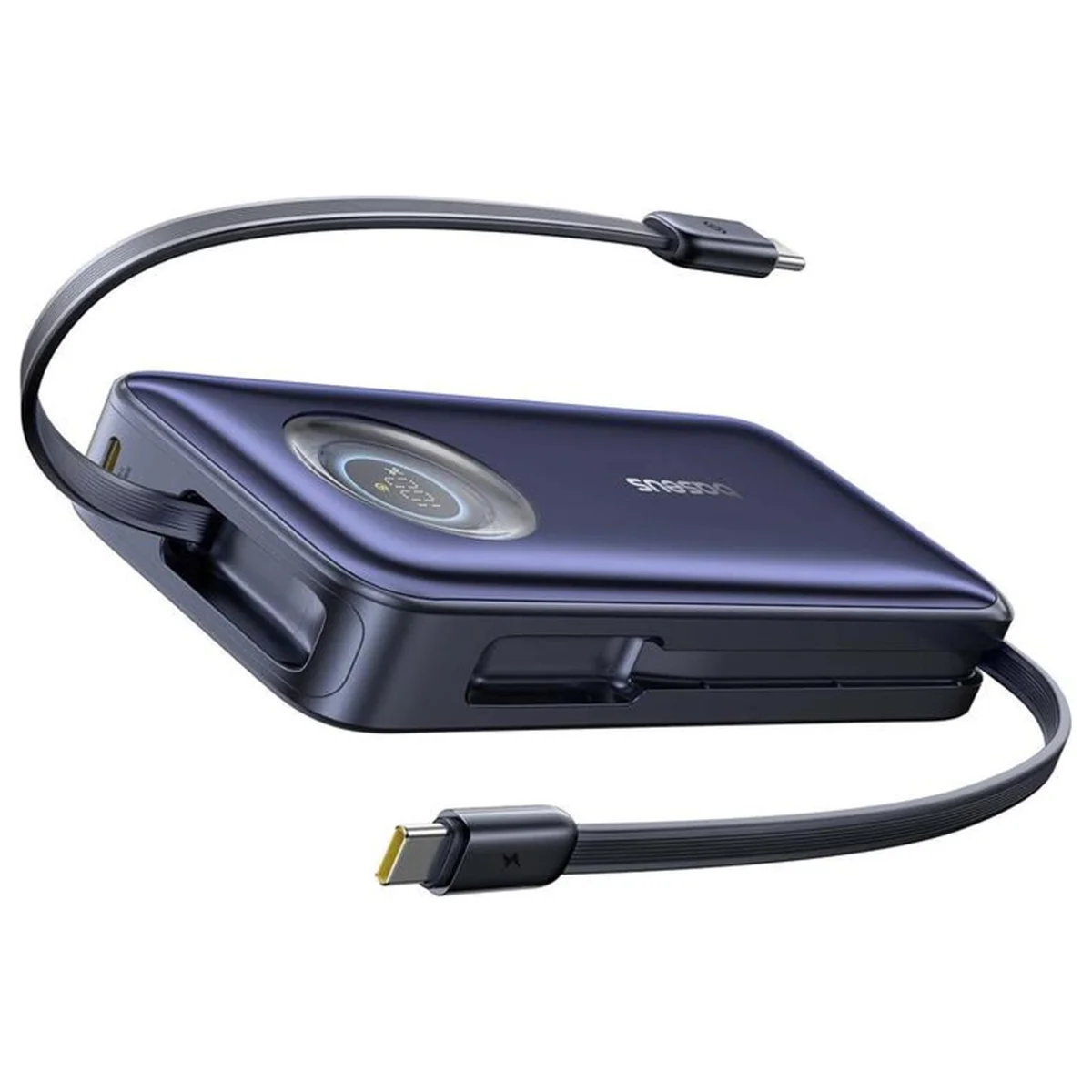 Портативное ЗУ Power Bank Baseus EnerCore CR11 PD100W with cable 20000 mAh (PPNMS) Cosmic Black
