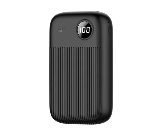 Портативное зарядное устройство Usams PB 35 US-CD98 QC3.0+PDFast Charging Dual USB Digital 10000mAh Черный