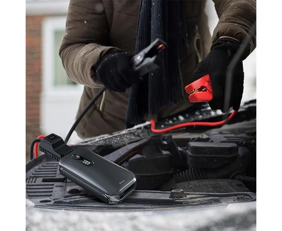 Пусковое устройство (бустер) для автомобиля Baseus Super Energy Pro+ 12000mAh (C00245700111) Black