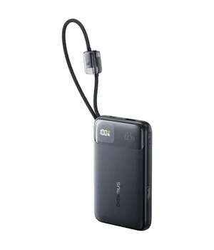 Портативное ЗУ Power Bank Baseus EnerFill FC11 PD22.5W with cable 10000 mAh (E0027R) Cosmic Black