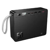 Портативне ЗУ Power Bank Hoco J166 Carretera 22.5W+PD20W+lighting 50000 mAh Black