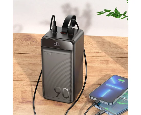 Портативное ЗУ Power Bank Hoco J123D Element 22.5W+PD20W 90000 mAh Black