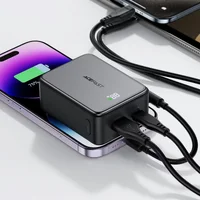 Портативное ЗУ Power Bank Acefast M28 22.5W with cable 10000 mAh Black