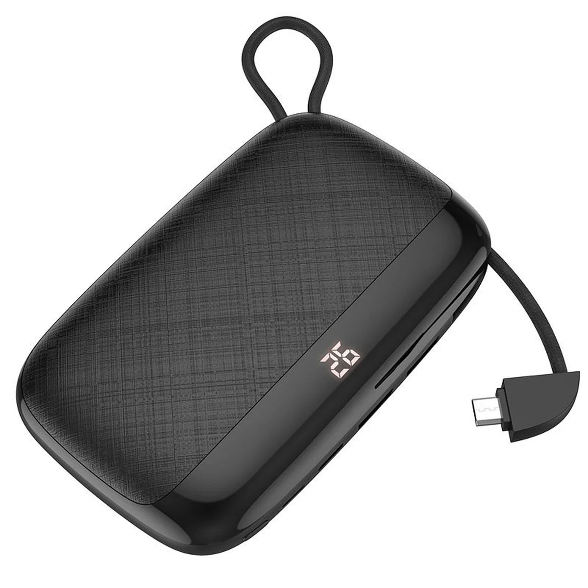 Портативний зарядний пристрій Power Bank Hoco S29 for MicroUSB 10000 mAh Чорний