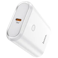 Портативное зарядное устройство Power Bank Hoco Q3 "Mayflower" PD20W+QC3.0 10000 mAh Белый
