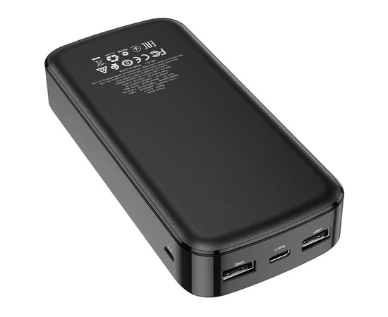 Портативное ЗУ Power Bank BOROFONE BJ17A Mike 20000 mAh Черный