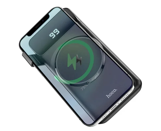 Портативное зарядное устройство Power Bank Hoco J76 Bobby 10000 mAh Черный