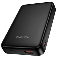 Портативное ЗУ Power Bank Borofone BJ82A Dawn 20W с БЗУ 10000 mAh Black