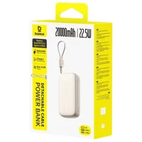 Портативное ЗУ Power Bank Baseus EnerFill FC21 Qpow 3 Ultra 22.5W with cable 20000 mAh (PPFLS) Natural Titanium