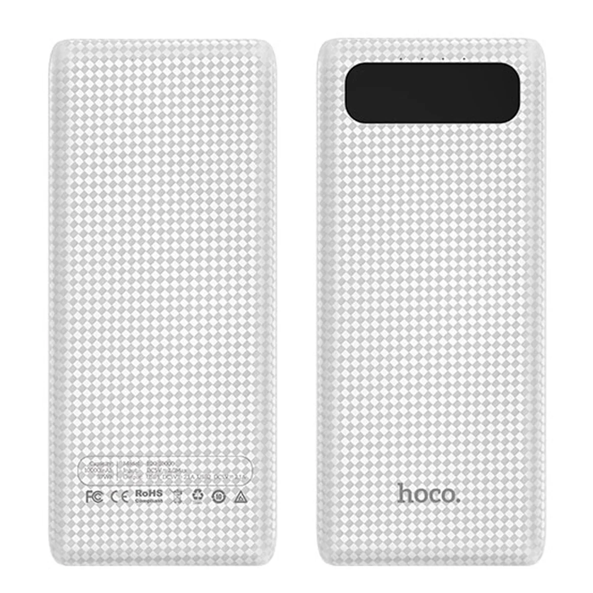Портативний зарядний пристрій Power bank HOCO B20A 20000 mAh Білий