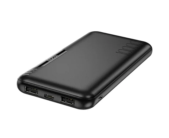 Портативное зарядное устройство Power Bank Hoco J82 Easylink 10000 mAh Черный