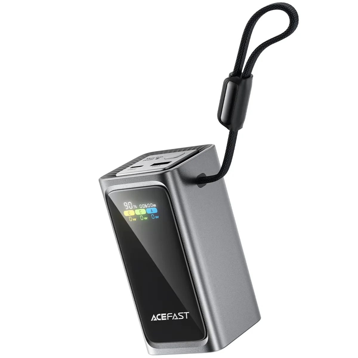 Портативное ЗУ Power Bank Acefast M33 100W 20000 mAh Metal gray