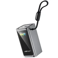 Портативное ЗУ Power Bank Acefast M33 100W 20000 mAh Metal gray