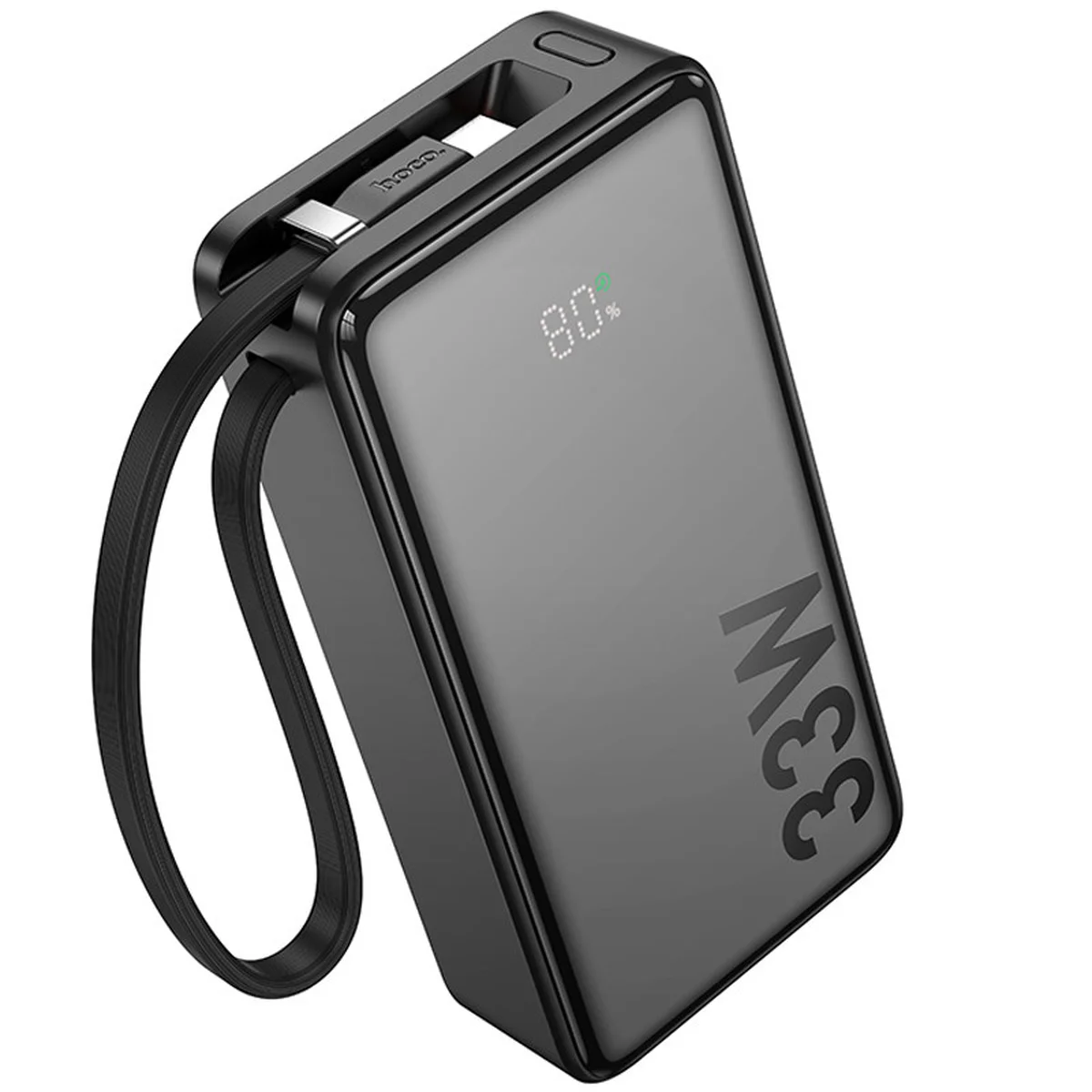 Портативное ЗУ Power Bank Hoco Q27A Jewel 33W 10000 mAh Black