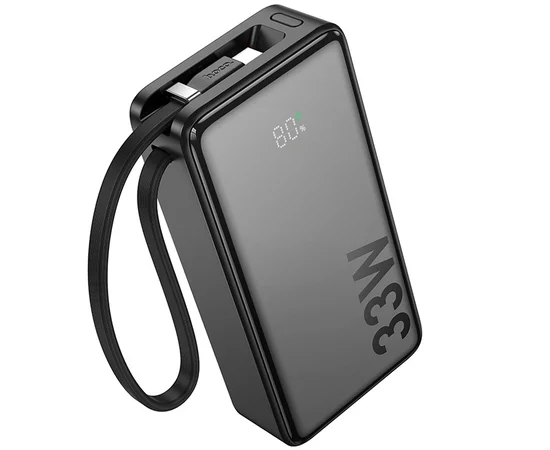 Портативное ЗУ Power Bank Hoco Q27A Jewel 33W 10000 mAh Black